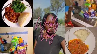 Vlog: Living alone diaries| shopping restock|  weekly meals| Financial struggles 😭...