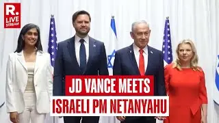 JD Vance LIVE: US VP Vance Meets Israeli Prime Minister Benjamin Netanyahu | Israel-Gaza Peace Deal
