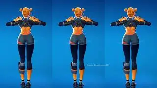 Fortnite Poki Emote With Amber Moxie Skin Thicc 🍑😜🥵😂