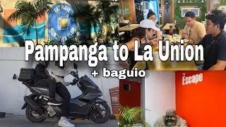 Pampanga to La Union + baguio | couple rides