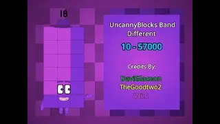 Uncannyblocks Band Different 10 - 57000