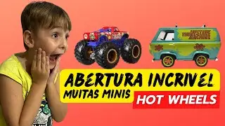 SUPER ABERTURA 10 CARRINHOS HOTWHEELS 