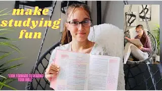 How to make Bible study FUN; Getting out of a spiritual rut.