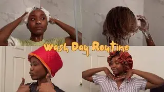 Let's wash my 4c Hair | Wash Day Routine + Detangle | Beginner-friendly | Product Review