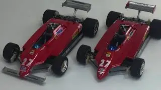 Finished work : Protar 1/24 Ferrari 126 C2 Gilles Villeneuve