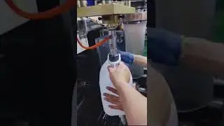 Extrusion blow molding machine for 25L Bottle #machine #plafilmblowingmachine #plasticmachine