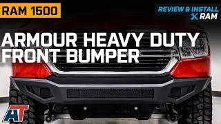 2019-2021 RAM 1500 Armour Heavy Duty Front Bumper Review & Install