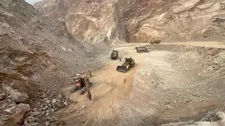 Complete Stone Crushing Process | From Rock Breaking to Loading