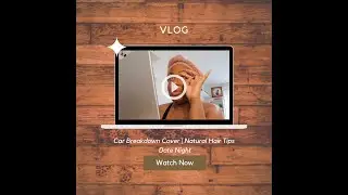 VLOG | Car Breakdown Cover | Natural Hair Tips | Date Night