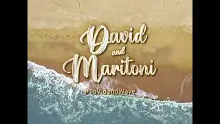 David and Maritoni LEDwall Animation /Animated Monogram / Animated Backdrop