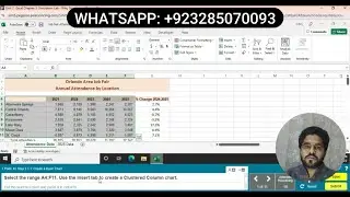Excel Chapter 3 Simulation Exam | Excel Chapter 3 Simulation #SimulationExam #chapter3 #ExcelExam