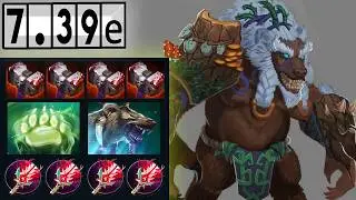 Lone Druid - Mid Lane VS. KEZ! [Full Match Gameplay Dota 2] 7.39d