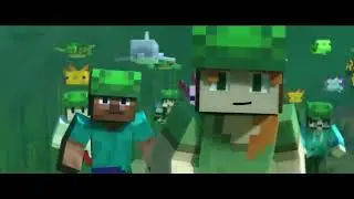 Squared Media! AXOLOTL WAR - Alex and Steve Life (Minecraft Animation)