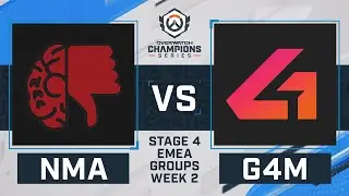 OWCS EMEA Stage 4 - Groups Day 4 | NMA v Team G4mbit
