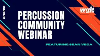 Percussion Webinar with Sean Vega