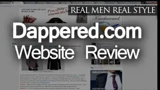 The Best Website for Men's Clothing Deals? Dappered.com Wins Hands Down! - Video Blog Review
