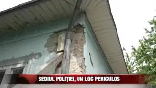 Sediul poliției, un loc periculos
