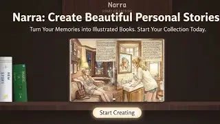 Narra BETA &mdash; AI Storytelling &mdash; Demo