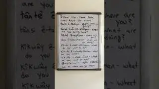 Cree lesson: awâsis itwêwina 2