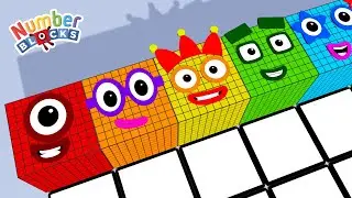 Learn Big Numbers with Numberblocks Box Face 1000 to 100,000 | Fun Math for Kids! 🚀
