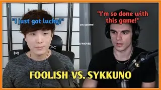 Foolish Getting Mentally Tortured By Sykkuno During Their 1v1 Battle