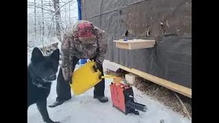 Driving a snow plow!!! Installing Vevor Diesel heater