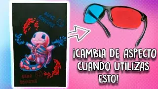 ESTE CUADRO QUE CAMBIA DE FORMA AL VISIONARLO CON GAFAS 3D *el efecto es impresionante*