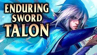 New Enduring Sword Talon Skin! How To Carry with Talon Mid Guide - League of Legends S8