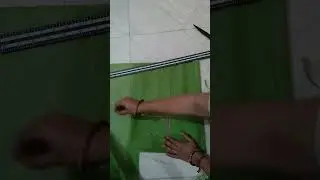 34 size 4 tucks blouse cutting with tips #viral #trending 