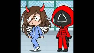 Gacha Life Squid Game 🍪 Lavinia Squid Game Gacha Life 😊 #Shorts