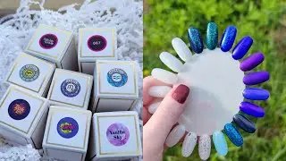 New! покупки лаков Celanaste🛍️ Много синей красоты ✨💙