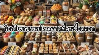 ไอเดียขายขนมในตลาดที่คนซื้อตลอด: สร้างรายได้อย่างยั่งยืน