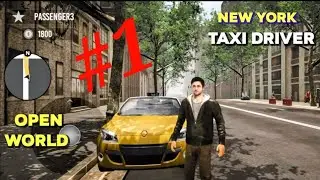 NYC Taxi gameplay,I am taxi driver part 1 #gaming#youtubevideo #video#gameplayvideo&lrm;@Gamer_Social_99
