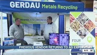 Metal recycling business returns to KMOT Ag Expo