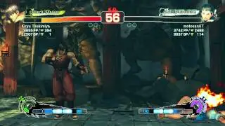 SSFIVAE: Guy (Kiryu Tsukimiya) vs. Sakura (motosan07) HD