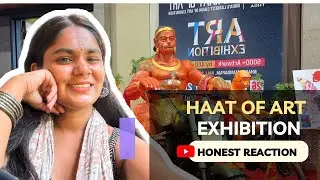Exploring Art at Delhi Haat Exhibition&rdquo;🌿🌈✔️ Live Watercolor Painting at Sunder Nursery |