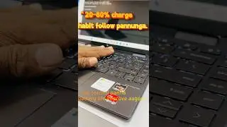 Laptop battery fast-aadrain aagudhaa? 🔋😓 #LaptopBattery#LaptopTips#LaptopCare#TechTamil#salem