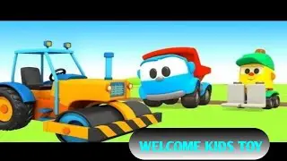 Leo Road Roller Game/Learn with Fun video entertainment
