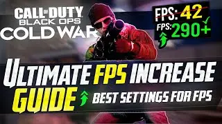 🔧 COD: BLACK OPS COLD WAR Dramatically increase performance / FPS with any setup! 🖱️🎮✔️