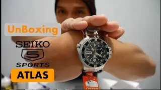 UnBoxing Seiko Atlas JDM SKZ211J1