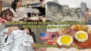Rod&iacute;zio de pizza 🇧🇷 Comprinhas na ROSS e Burlington - Tennessee 🇺🇸 #tennessee #ross #burlington