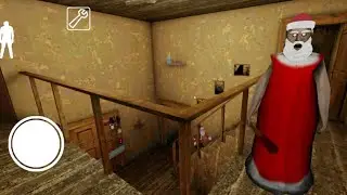 Granny Game Horror Escape Gameplay | Granny Santa Clause House 🌲😂 Ep1