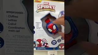 Spidey and his amazing friends #disney #junior#la montre jeu #toys #game#shortsfeed #shorts