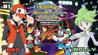 Pokemon Battle Revolution BATAW (Wi-Fi Battles) Match #61: Red vs. Wally