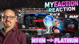 MyGM! 🏆 Chasing the WWE 2K25 Platinum Trophy (Last Trophies!)