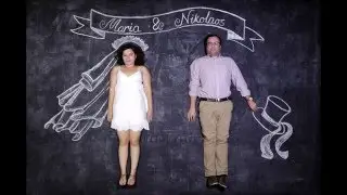 Pre wedding art video - Nikos & Maria - Stop Motion
