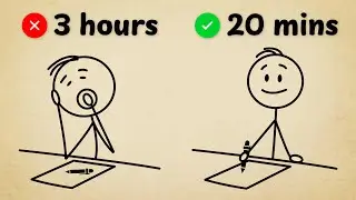 How to Study Less and Get Better Grades 📚 Study Tips For Academic Weapon 🧠