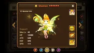 Summoners War 5 Shannon Second Awakenings