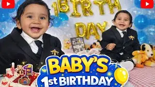 My Baby&rsquo;s 1st Birthday Celebration 🎉 | First Birthday Vlog