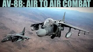 AV8B Harrier: Учебное пособие по воздушному бою | DCS WORLD